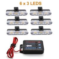 ราคา ไฟ LED ติดกระจังหน้ารถแบบ3ดวงโคมไฟเตือนไฟกระพริบสีแดงสีน้ำเงินสีเหลืองสัญญาณไฟฉุกเฉินสำหรับรถกู้ภัย (21170451683)