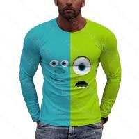 ราคา Disney ภาพยนตร์ Monsters Inc 3D พิมพ์ผู้หญิง T เสื้อฤดูใบไม้ผลิฤดูร้อนการ์ตูนอะนิเมะเสื้อยืดสำหรับชายแขนยาวเสื้อผ้าหญิง (20354357728)