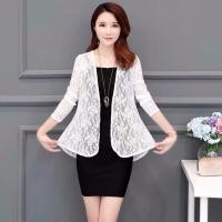 ราคา ส่งของ แฟชั่นเสื้อคาร์ดิแกนผ้าคลุมไหล่ผ้าคลุมไหล่แต่งลูกไม้คุณภาพสูงสไตล์เกาหลีคุณภาพสูง (19692561540)