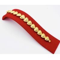 ราคา Thai Jewelry สร้อยข้อมือ ทองชุบ ผู้หญิง กำไล ข้อมือ หัวใจ พ่นทราย ทองคำ งานทองชุบไมครอน ชุบเศษทองคำแท้ 96 5 น้ำหนัก 2 บาท ขนาด 6 5 7 นิ้ว (8981331304)