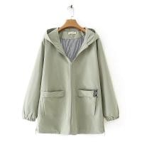 ราคา มีไซส์ใหญ่ Plus Size 2XL 5XL Autumn Long Lightweight Jackets Coat Women Work Wear (755986635)