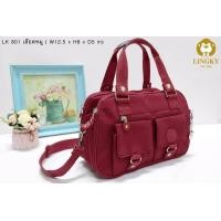 ราคา กระเป๋าทรงถือ กระเป๋าสะพายข้าง ผ้าร่ม รุ่น LK 801 ขนาด 12 5 นิ้ว ลิงกี้ LINGKY กระเป๋าสะพาย มีเก็บปลายทาง (12403027928)