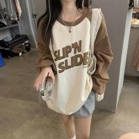ราคา COD Oversize Women เสื้อยืดแขนยาว ทรงหลวม ขนาดใหญ่ แฟชั่นสําหรับผู้หญิง 40 150 กก HTF (20893704176)