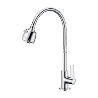 ราคา Global House Karat ก๊อกซิงค์เดี่ยวติดบนเคาน์เตอร์ รุ่น KF 63 519 50 รับประกันของเเท้ (19396908302)