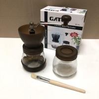 ราคา เครื่องบดเมล็ดกาแฟ ชนิดมือหมุน พร้อมแปรง และ โถอีก 1 ใบ (17387550050)