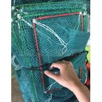 ราคา ที่ดักกุ้ง ที่ดักปลา กรงดักปู ตาข่ายดักปลา แหจับปลา มุ้งดักกุ้ง กระชังดักปลา ลอบดักปู Fish Trap Prawn Trap แห แหดักปลา ไซ ลอบ (8648992372)