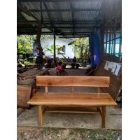 ราคา KDAUZ ม้านั่งไม้เต็งแผ่นเดียว ม้านั่งสนาม ม้านั่งยาว ม้านั่งไม้ เก้าอี้ไม้ เก้าอี้ยาว ม้านั่งกลางแจ้ง เก้าอี้สนาม Bench Chair Wood (17488854062)