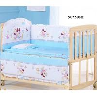 ราคา 5 PcsSet Baby Bedding Set Newborns Cradle Crib Bumper Cartoon Animated 100 Cot Infant Bed Protector Cotton Washable (9975266769)