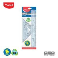 ราคา Maped มาเพ็ด ชุดเรขาคณิต มือซ้าย 3P ไม้บรรทัด 30 ซม ไม้ฉาก 45 องศา 180 องศา ไม้บรรทัดสำหรับคนถนัดซ้าย รหัส TC 897118 (9580308877)