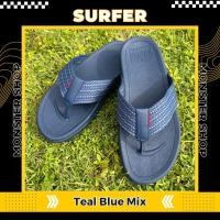 ราคา Fitflop Surfer Teal Blue Mix ของแท้ (19535102514)