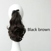 ราคา ผมหางม้ายางรัดผมวิกผมหยิกสั้นสังเคราะห์25ซม สำหรับผู้หญิงต่อผมวิกผมหางม้าแบบสบายเป็นธรรมชาติ (20885925709)