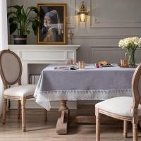 ราคา ผ้าปูโต๊ะลูกไม้หรูหราเหมาะสำหรับโต๊ะทานอาหารและโต๊ะกาแฟผ้าฝ้ายสี่เหลี่ยมสีอ่อนผ้าปูโต๊ะผ้าฝ้ายผ้าปูโต๊ะ6ที่นั่ง (19198069060)