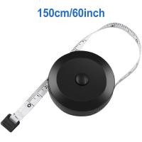 ราคา ขาย 1 5M สายวัดเอวผ้าเทปวัดสำหรับจักรเย็บผ้า Dieting Tailor เทปผ้าไม้บรรทัดสองด้าน Retractable ชุดสายวัดและมีดเลาะด้ายสายวัด (9053447150)