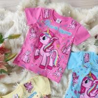 ราคา เสื้อยืดเด็กหญิง Princess Unicorn MP660157 4 8 และ 10 14 สำหรับเด็ก4 6ขวบและ6 12ขวบ สินค้าพร้อมส่ง (17774828924)