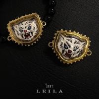 ราคา Leila Amulets พญาเสือโคร่ง ขนาดเล็ก สีขาว พร้อมกำไลหินฟรีตามรูป (17813119413)