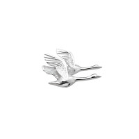 ราคา Silver thai Jewelry จี้้เงินแท้ 925 ห่านบิน เงินสเตอร์ลิง 925 Sterling Silver Flying Geese Pendant Sterling Silver (20333563715)