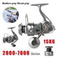 ราคา รอกหมุน DC2000 7000รอกตกปลา15กก รอกโลหะหมุน5 2 1อัตราทดเกียร์อุปกรณ์ตกปลาน้ำจืดน้ำเค็มปลาคาร์พ (18615210726)