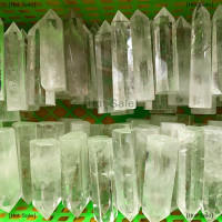 ราคา Hot Sale หินควอตซ์หินบำบัดหินธรรมชาติจุดผลึกใส1ชิ้น (20265800663)