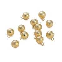 ราคา จี้ห้อยคอน่ารักทรงกลมทองเหลืองชุบทอง8 10 12มม 14K สำหรับทำเครื่องประดับต่างหูสร้อยข้อมือสร้อยคอแบบทำมือ (20833887914)