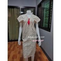ราคา ชุดเดรสผู้หญิง เดรส ชุดเดรส dress เดรสผู้หญิง ชุดเดรสสวยๆหรู ชุดทรงกระเหรี่ยง ชุดพื้นเมือง ชุดดอย ชุดแอ่วดอย ผ้าฝ้าย (20136655302)