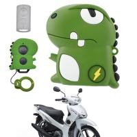 ราคา Cute Car Key Fob Cover Silicone Key Fob Cover Smart Key Holder Car Smart Key Fob Holder Dinosaur Key Fob Protector Case for Remote Key Fob workable (20480614241)