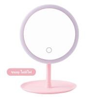 ราคา Superbabe กระจกแต่งหน้าไฟled อัจฉริยะเติมแสงแต่งเดสก์ท็อปขยาย กระจกแต่งหน้าขนาดพกพา (12058633504)