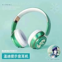 ราคา hot Anime Genshin Impact Wireless Headphones Fashion Headphone Bluetooth Comfortable Stereo Foldable Game Headset Cosplay Gift (20383878621)