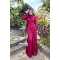 ราคา ชุดเดรสมุสลิม รุ่นแอเรียลกระดุม เนื้อผ้าซาร่า ชุดรายอ ชุดออกงาน ชุดราตรี เดรสยาว ชุดนิกะห์ เดรสเพื่อนเข้าสาว เจ้าสาวมุสลิม (19306631167)