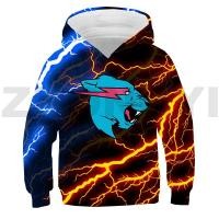 ราคา Mr Beast Hoodie Teenager Streetwear Children Oversized Sweatshirt Kids Men Clothing 3D Anime Sudaderas Pullover for Women Hot (17284119022)