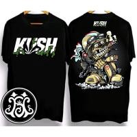 ราคา KUSH T เสื้อสำหรับชาย Carnival Series สีดำ classic COTTON kush clothing เสื้อยืดสกรีนลายแนวสตรีท เสื้อยืดคอกลมผ้าฝ้าย (16511243089)
