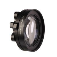 ราคา CAENBOO Action Camera Filters Go Pro Hero 5 3 Close Up Circular Filter For GoPro Hero5 Macro Magnifier Adapter Ring Black (14132555639)