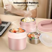 ราคา ถ้วยซีเรียล To Go แก้วมัค1800มล สองชั้นถ้วยซีเรียลถ้วยพร้อมช้อนสำหรับเด็กผู้ใหญ่ถ้วยโยเกิร์ตพกพาไป Wadah Baja Tahan Karat กล่องอาหารกลางวันเก็บอุณหภูมิกันรั่วคอนเทนเนอร์ความร้อน (19442493165)