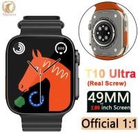 ราคา T10 Ultra Smart Watch 2 09 Full Touch Screen Fitness Tracker IP67 Waterproof Heart Rate Monitor Activity Trackers For Men Women (20981603796)