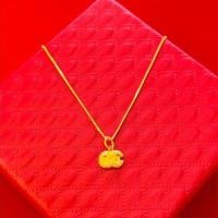 ราคา สร้อยคอเงินชุปทองแท้พร้อมจี้ 0 3 กรัม 11 แบบ ทองคำแท้ 96 5 น้ำหนักทอง 0 3 กรัม มีใบรับประกันสินค้า ขายได้ (16707615905)