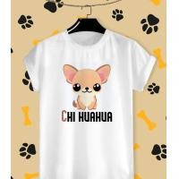 ราคา เสื้อยืดลายน้องหมา ชิวาวา Chihuahua ผ้าTK บางเบา สวมใส่สบาย ลายน่ารักๆ สีสันสด คมชัด (19350251152)