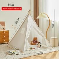 ราคา เต็นท์เด็กแบบพกพาเต็นท์เด็กในร่มบ้านเล่นกลางแจ้งสำหรับเด็กผู้หญิงปราสาทห้องเล่นเด็กผ้าใบคอตตอนเต็นท์เด็กอินเดีย (21171109409)