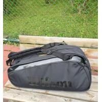 ราคา 21 Wilson จะได้รับรางวัล SUPER Multi Function ความจุขนาดใหญ่2 6 9 12กระเป๋าเป้สะพายหลังกระเป๋าเทนนิสสำหรับผู้ชายและผู้หญิง (15337875318)