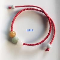 ราคา สร้อยข้อมือหยกมงคล สร้อยข้อมือเชือกเทียนถักประดับหยก 8 mm หยกน้ำผึ้ง หยกขาว หยกเขียว เสริมบารมี เสริมโชคลาภ กำไลข้อมือแฮนด์เมด กำไลหยก สร้อยข้อมือแฟชั่น แถมฟรีกระเป๋าพวงกุญแจใส่เหรียญ 1 ใบ (1258080001