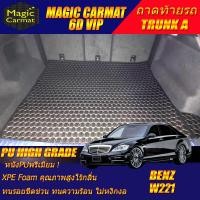 ราคา Benz S Class W221 2006 2014 Sedan Trunk A เฉพาะถาดท้ายรถแบบ A ถาดท้ายรถ Benz S Class W221 S300 S300L S320 S350 S500 S600 2006 2007 2008 2009 2010 2011 2012 2013 2014 พรม6D VIP High Grade Magic Carmat 