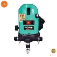ราคา เลเซอร์วัดระดับแสงสีแดง 5 เส้นพร้อมขาตั้งและอุปกรณ์ครบชุด EUROX รุ่น PL V5 สีเขียว ดำ โปรโมชั่นสินค้าคุณภาพ (10701356364)