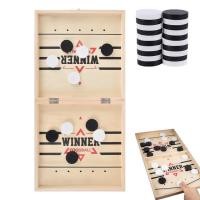 ราคา Wooden Hockey Board Game Desktop Battle Winner Game Desktop Battle Winner Game Interaction Games Toys Kid Party Games Table Football Winners Games advantage (20410435037)