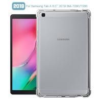 ราคา ฝาครอบกันกระแทกสำหรับ Samsung Galaxy Tab A 8 0 2019 SM T290 SM T295 T297 8 0 เคสซิลิโคนเคสใส Coque Fundas (19993038951)