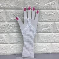 ราคา ถุงมือตาข่าย แบบยาว สีขาว (16875379411)