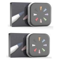 ราคา 16Pcs Pen Nib Case for Apple Pencil 2Nd Generation Silicone Pencil Tip Cover for Pencil 1St Pen Cap Protector 1 (15295990720)