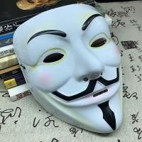 ราคา V For Vendetta Full Face Horror Mask Halloween COS Adult Male Funny Masquerade Party Props OCT (20604149951)