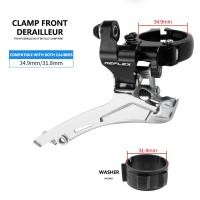 ราคา SENSAH Road Transmission Derailleur 2 8S 2 9S 2 10S Hand Change Straight Mountclamp Ring Front Dial Rear Dial R2000 R3000 R4600 (20065669421)