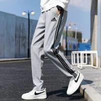 ราคา Adidasกางเกงลำลองผู้ชายแบบบางหลวมขนาดใหญ่กางเกงวอร์มแห้งเร็วกางเกงเลกกิ้ง (21251501471)