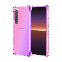 ราคา Case For Sony Xperia 1 iii 10 ii l5 l4 Case Double Color Transparent Soft TPU Casing Anti fall Gradient Mobile Case Phone Cover (12148065527)