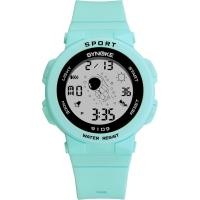 ราคา นาฬิกาข้อมือกันน้ำนาฬิกาข้อมือสปอร์ต50ม สำหรับผู้หญิงนาฬิกานักบินอวกาศสีชมพูนาฬิกานักเรียนผู้หญิงนาฬิกาดิจิตอล (19429069654)