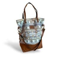 ราคา กระเป๋า กระเป๋าลายช้าง กระเป๋าผ้า กระเป๋าสะพายข้าง กระเป๋าหนัง ตูดกระเป๋าหนัง สายกระเป๋าหนัง (17262232799)